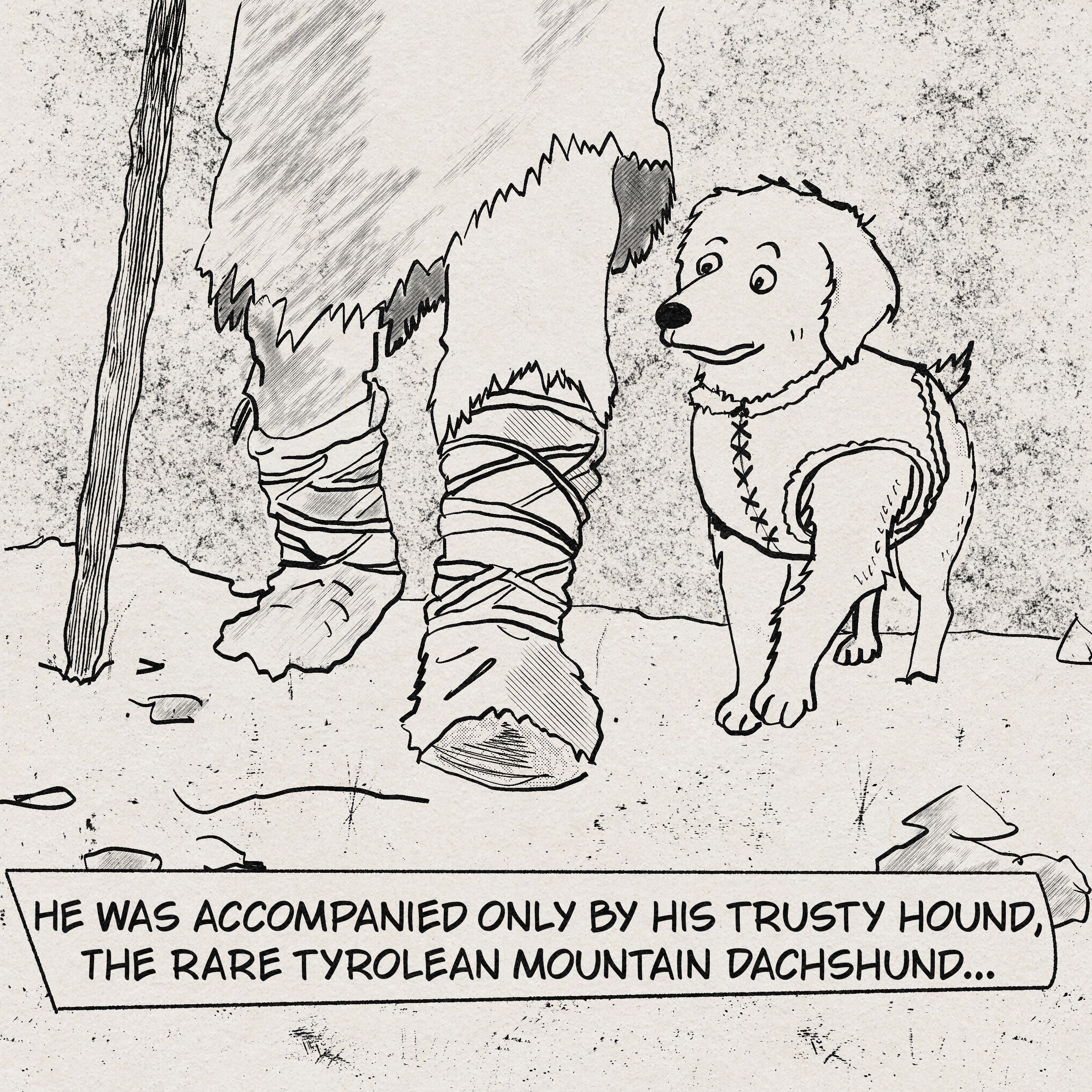 The Tyrolean Mountain Dachshund — panel 5 of 8
