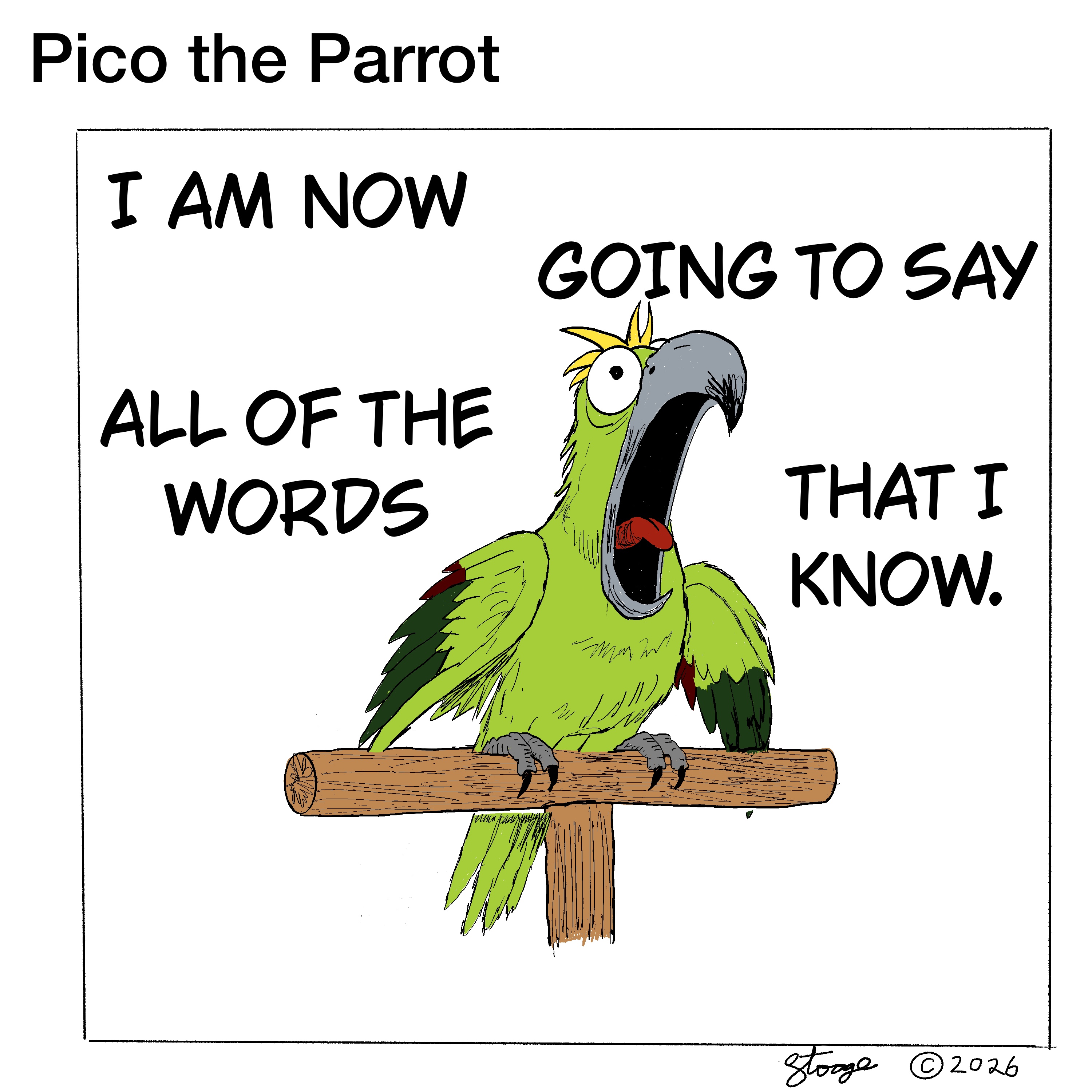 Parrot Thirty — panel 4 of 6