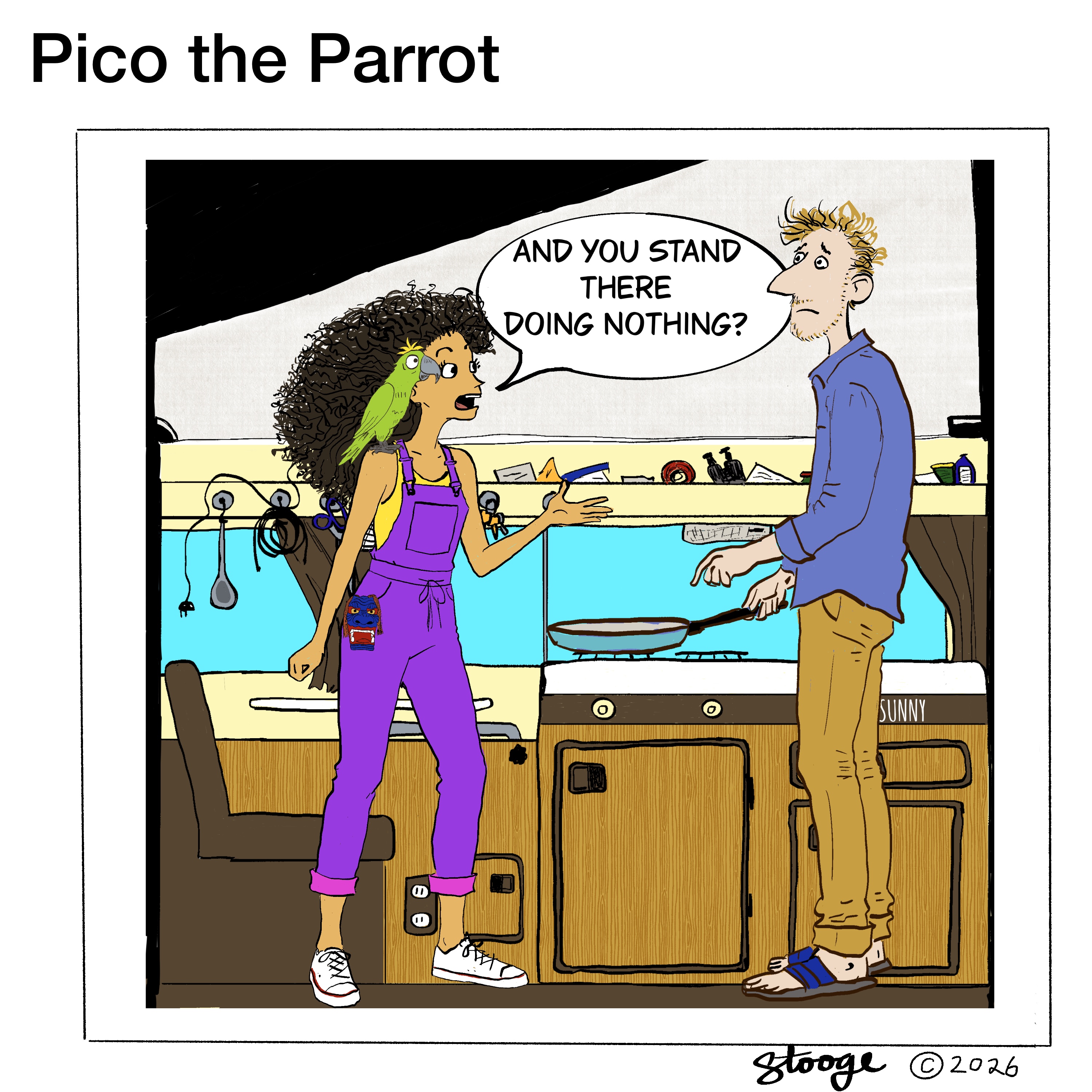 The Sleeping Pad Incident — panel 5 of 6