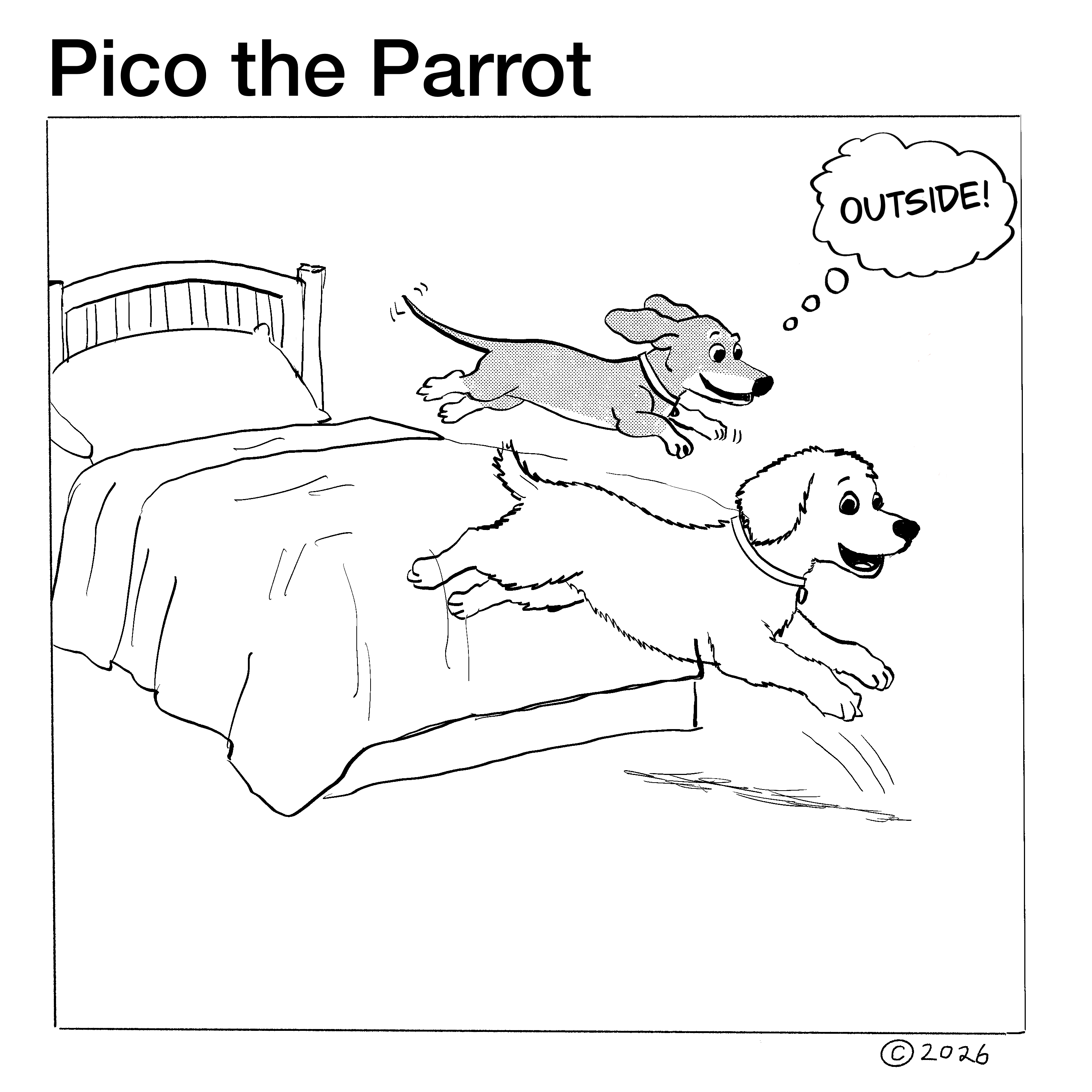 Outside — panel 2 of 7