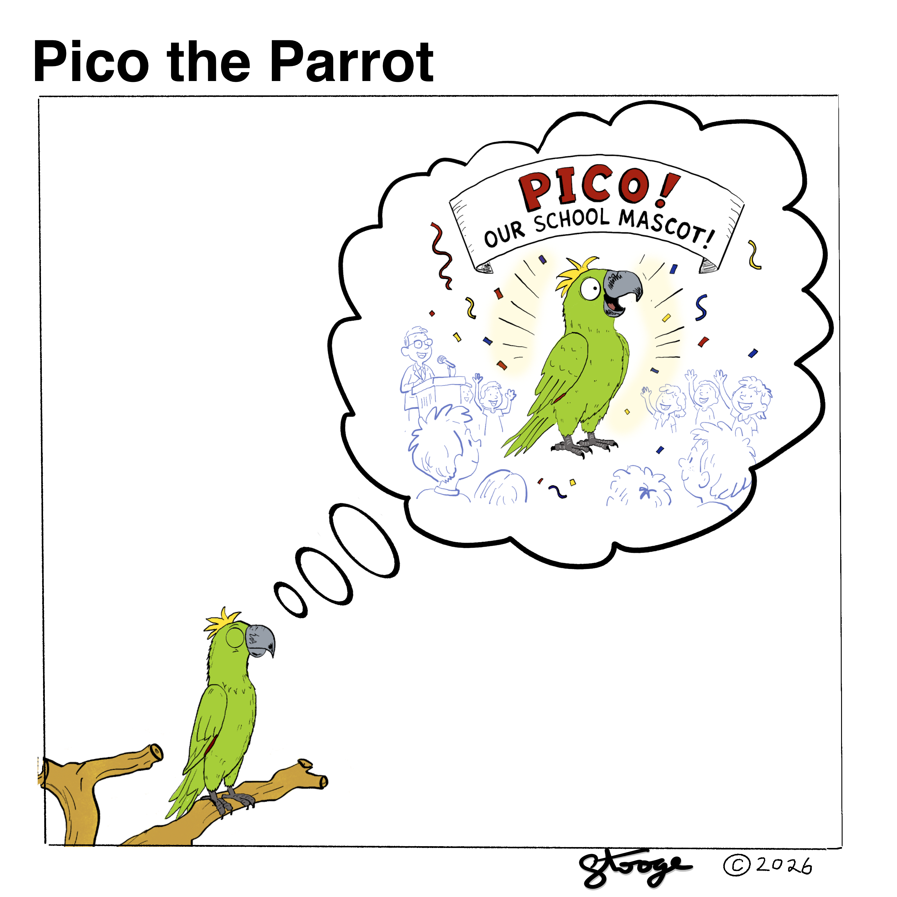 The Mascot — panel 4 of 7