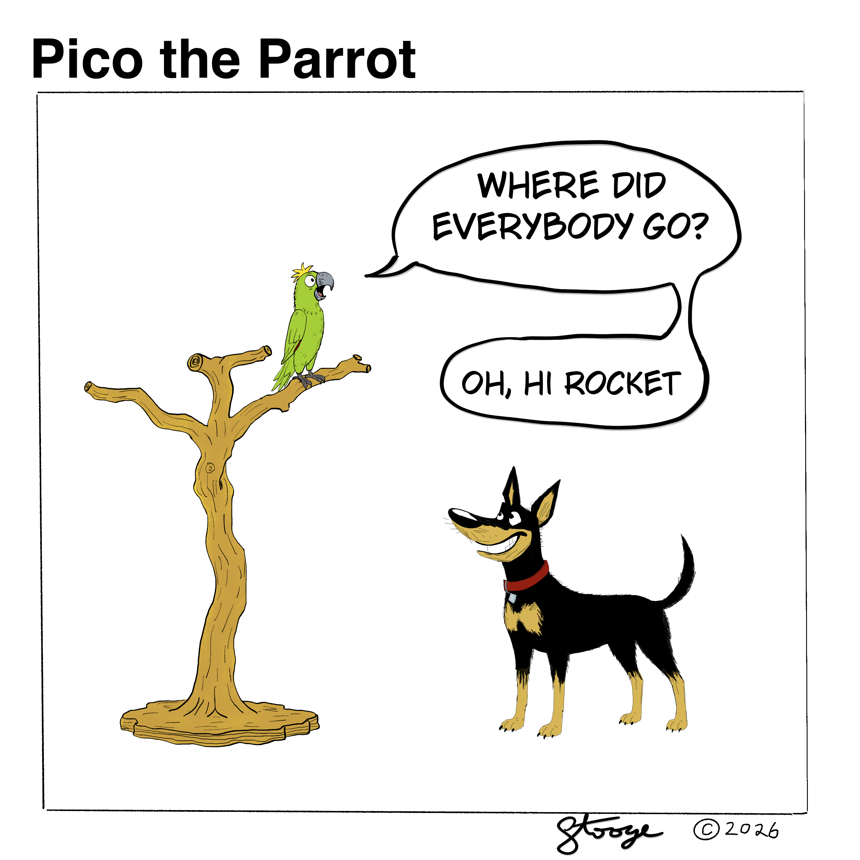 The Mascot — panel 6 of 7