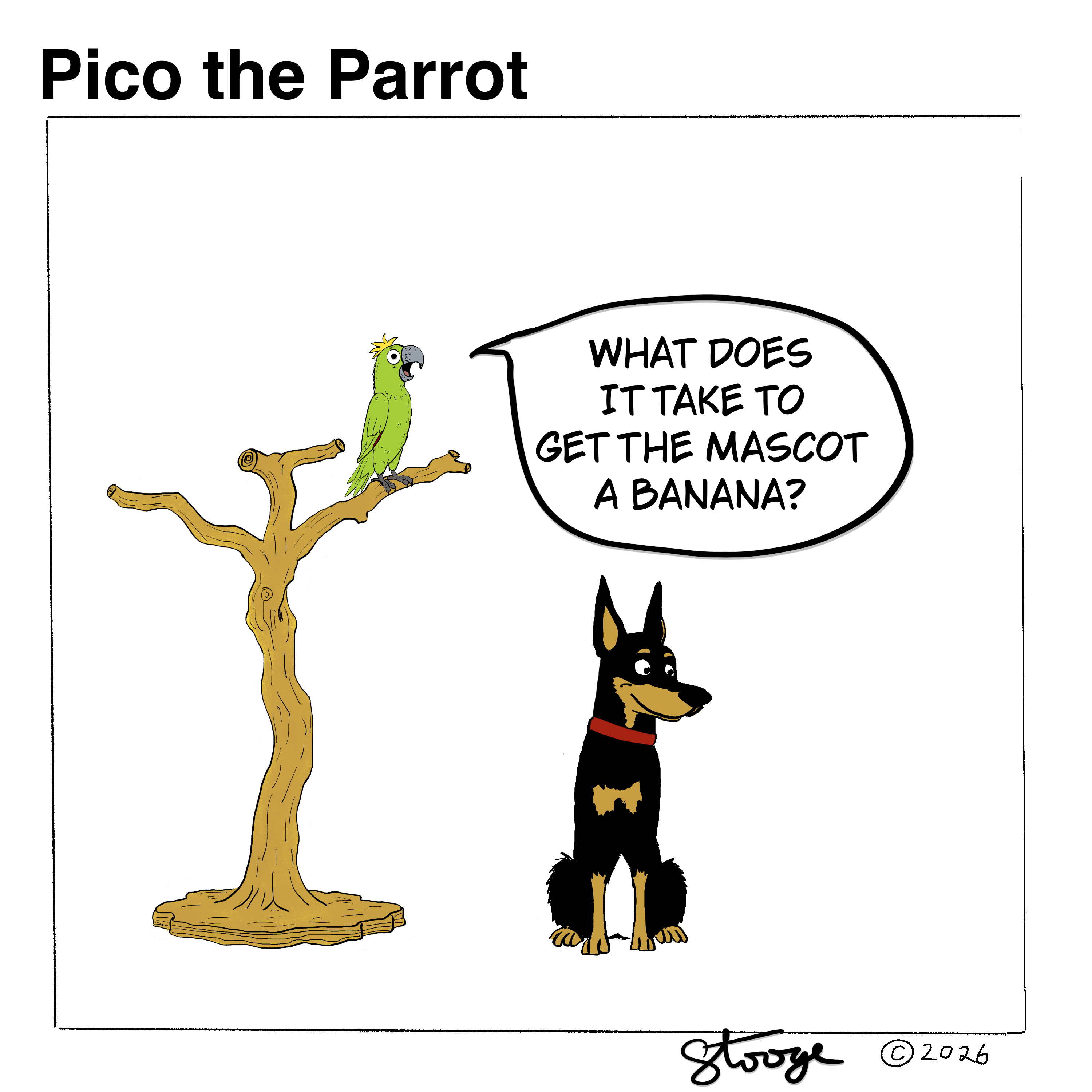 The Mascot — panel 7 of 7