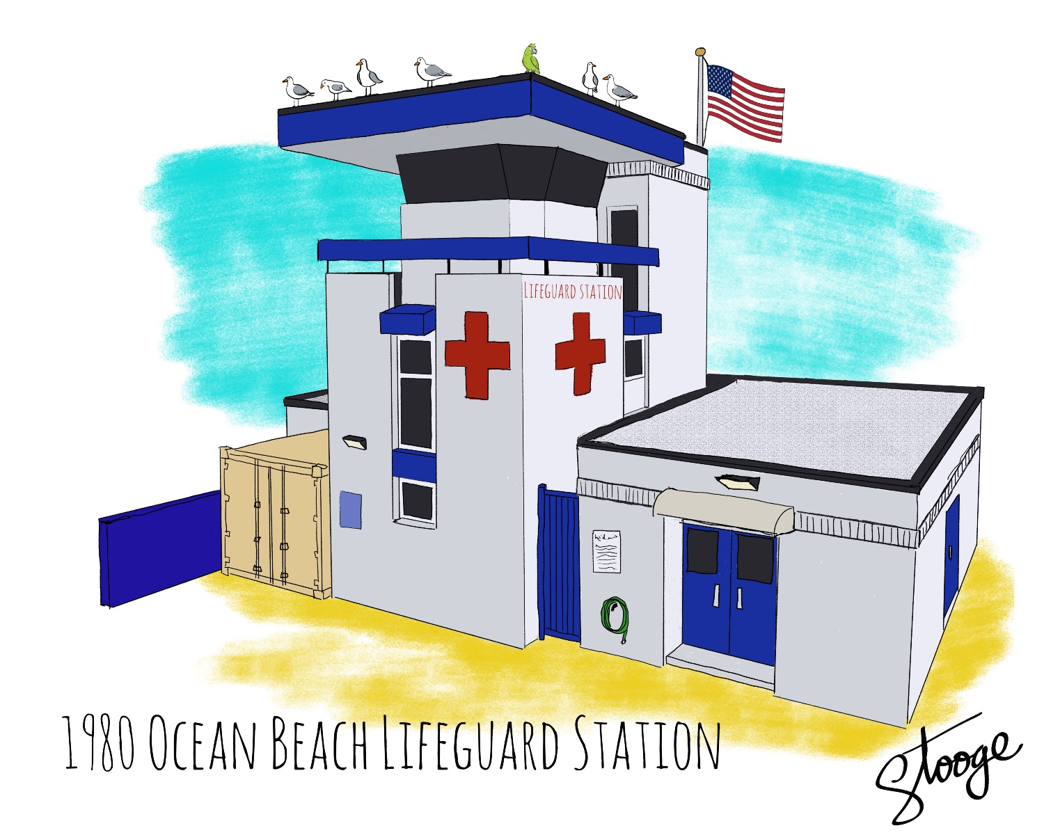 Day 16: OB Lifeguard Station